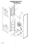 Diagram for 07 - Freezer Door Parts