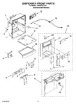 Diagram for 08 - Dispenser Front Parts