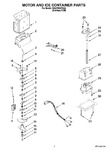 Diagram for 05 - Motor And Ice Container Parts