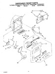 Diagram for 08 - Dispenser Front