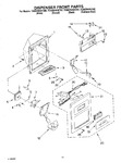 Diagram for 08 - Dispenser Front Parts