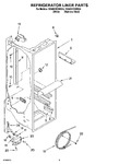 Diagram for 02 - Refrigerator Liner Parts