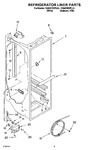 Diagram for 02 - Refrigerator Liner Parts