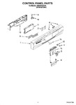 Diagram for 02 - Control Panel Parts