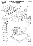 Diagram for 01 - Top And Console Parts