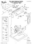 Diagram for 01 - Top And Console, Literature