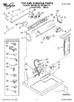 Diagram for 01 - Top And Console Parts