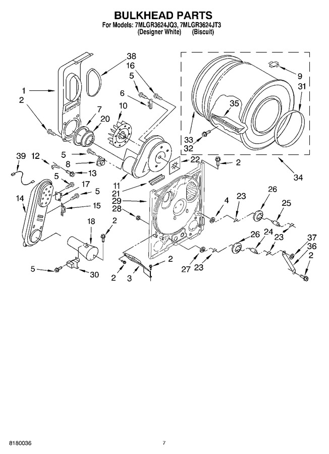 Diagram for 7MLGR3624JQ3