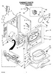 Diagram for 02 - Cabinet Parts