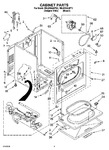 Diagram for 02 - Cabinet Parts