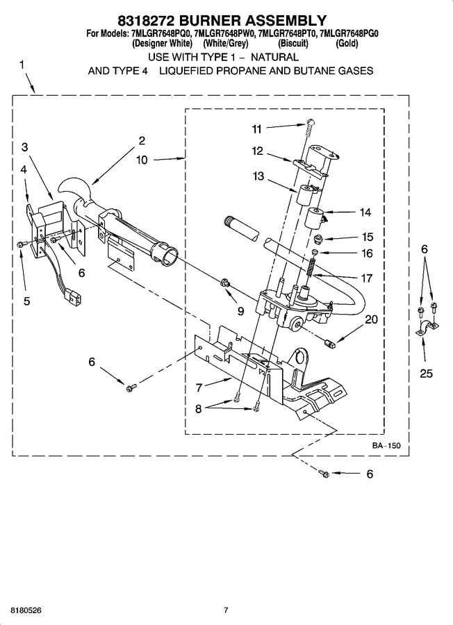 Diagram for 7MLGR7648PG0