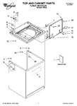 Diagram for 01 - Top And Cabinet Parts