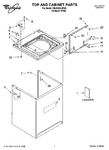 Diagram for 01 - Top And Cabinet Parts