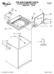 Diagram for 01 - Top And Cabinet Parts