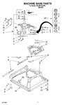 Diagram for 04 - Machine Base Parts