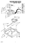 Diagram for 04 - Machine Base Parts