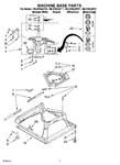 Diagram for 04 - Machine Base Parts