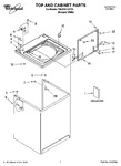 Diagram for 01 - Top And Cabinet Parts