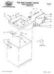 Diagram for 01 - Top And Cabinet Parts