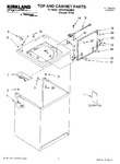 Diagram for 01 - Top And Cabinet Parts