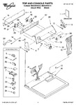 Diagram for 01 - Top And Console Parts