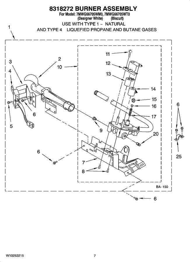 Diagram for 7MWG66705WT0