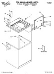 Diagram for 01 - Top And Cabinet Parts