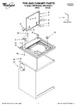 Diagram for 01 - Top And Cabinet Parts