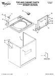 Diagram for 01 - Top And Cabinet Parts