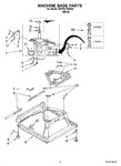 Diagram for 05 - Machine Base Parts