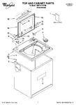 Diagram for 01 - Top And Cabinet Parts