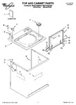 Diagram for 01 - Top And Cabinet Parts