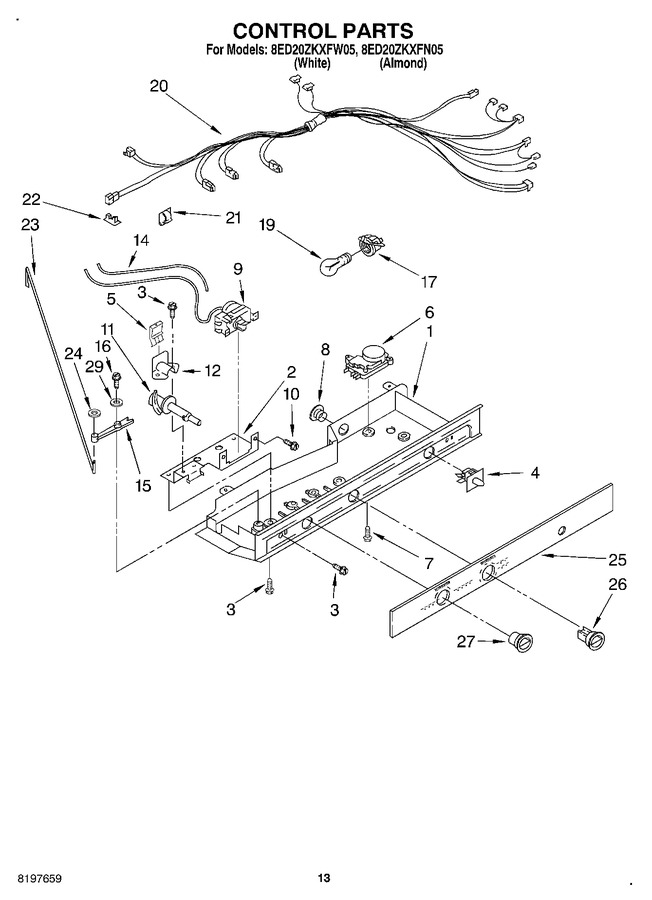 Diagram for 8ED20ZKXFW05