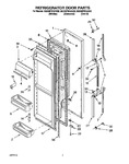 Diagram for 06 - Refrigerator Door