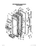 Diagram for 06 - Refrigerator Door