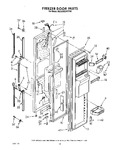 Diagram for 08 - Freezer Door