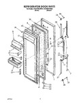 Diagram for 06 - Refrigerator Door