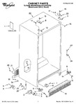 Diagram for 01 - Cabinet Parts