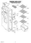 Diagram for 04 - Freezer Liner Parts