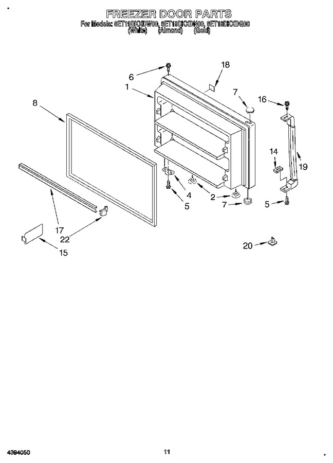 Diagram for 8ET19DKXDW00