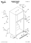 Diagram for 01 - Cabinet Parts