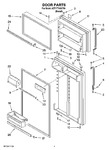 Diagram for 02 - Door Parts