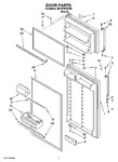 Diagram for 02 - Door Parts