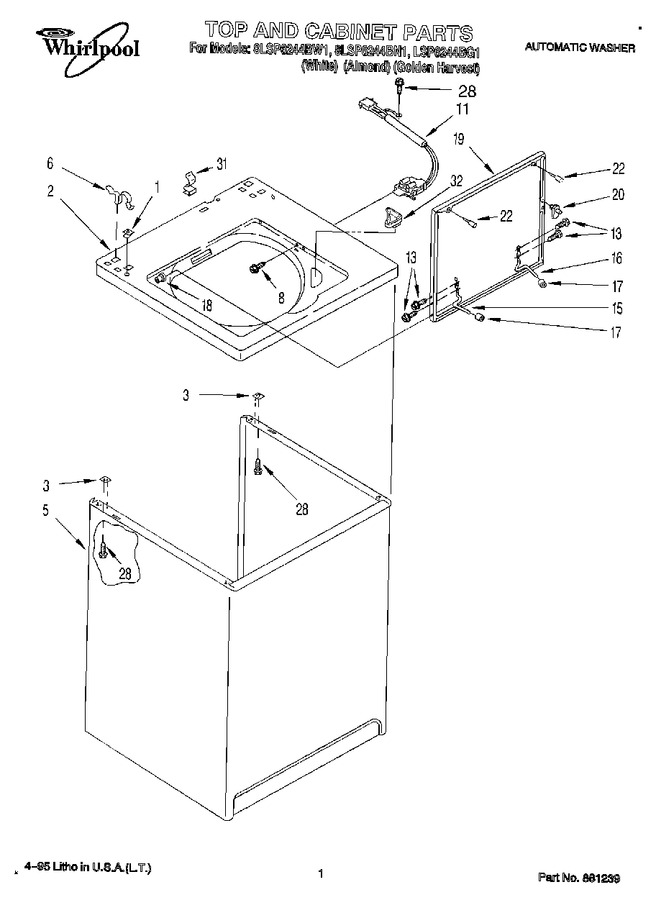 Diagram for 8LSP6244BW1