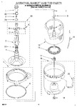 Diagram for 03 - Agitator, Basket And Tub