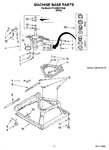 Diagram for 07 - Machine Base Parts