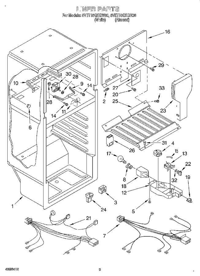 Diagram for 8VET16GKGW00