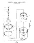 Diagram for 06 - Agitator, Basket And Tub