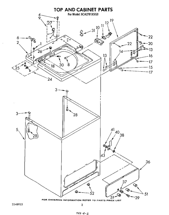 Diagram for 9CA2781XSW0