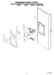 Diagram for 07 - Dispenser Front Parts